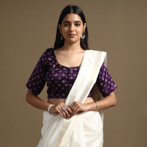 Block Print Stitched Blouse
