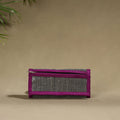 Purple Handcrafted Audio Tape Clutch Wallet