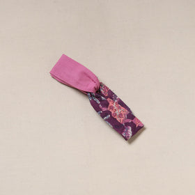 Handcrafted cotton elastic headband 06