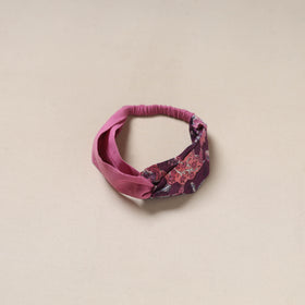 Handcrafted cotton elastic headband 06