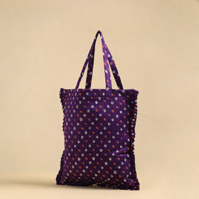 Buy Handcrafted Cotton Frill Jhola Bag