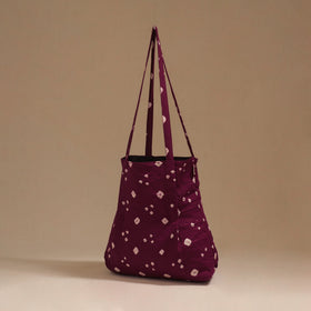 Handcrafted fabric jhola bag 05