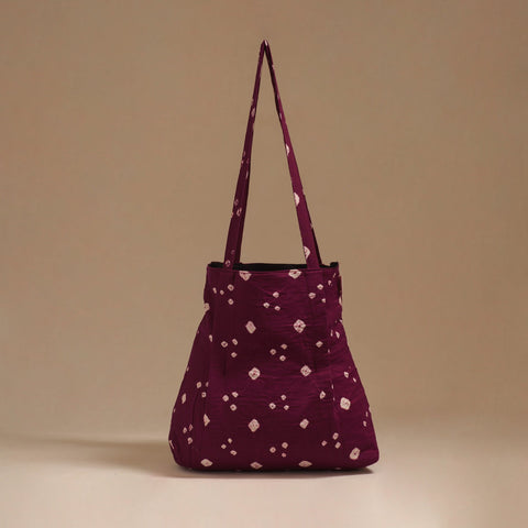 Handcrafted fabric jhola bag 05