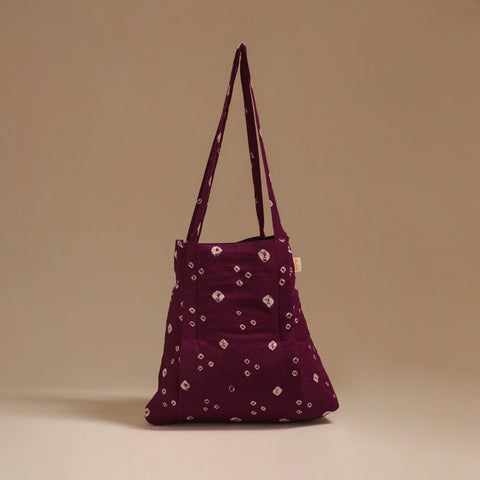 Handcrafted fabric jhola bag 10