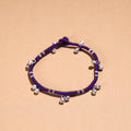  Handcrafted Patwa Thread & Ghungroo Work Anklet 