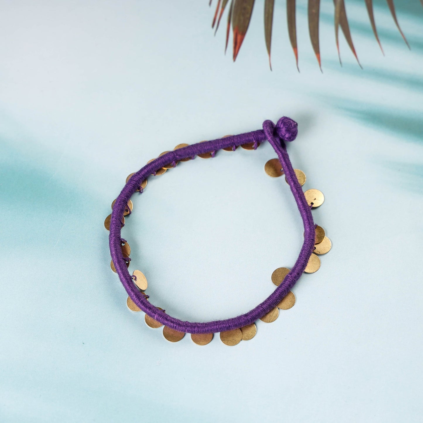 Handcrafted Patwa Anklet