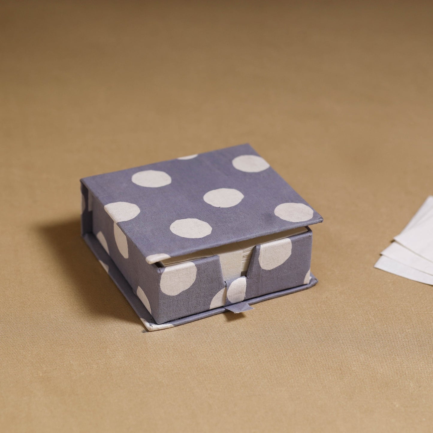 Purple - handcrafted printed card holder with slips 41