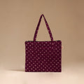 Handcrafted quilted handbag 02