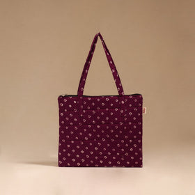 Handcrafted quilted handbag 02