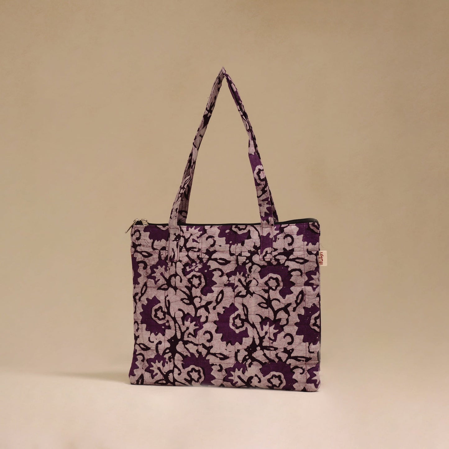 Handcrafted quilted handbag 14