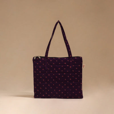 Handcrafted quilted handbag 15