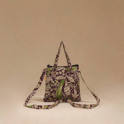 Handcrafted quilted sling bag 18