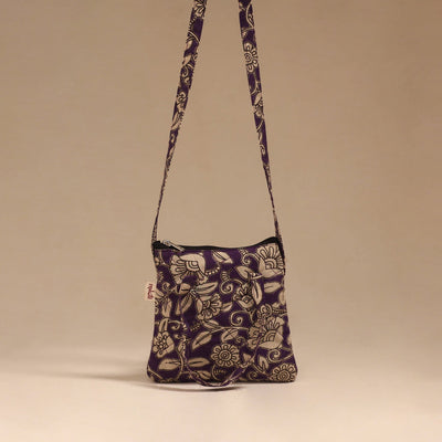 Handcrafted quilted sling bag 19