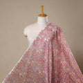 Handloom chanderi silk hand sanganeri fabric 10
