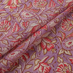 Handloom chanderi silk hand sanganeri fabric 10