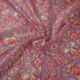 Handloom chanderi silk hand sanganeri fabric 10