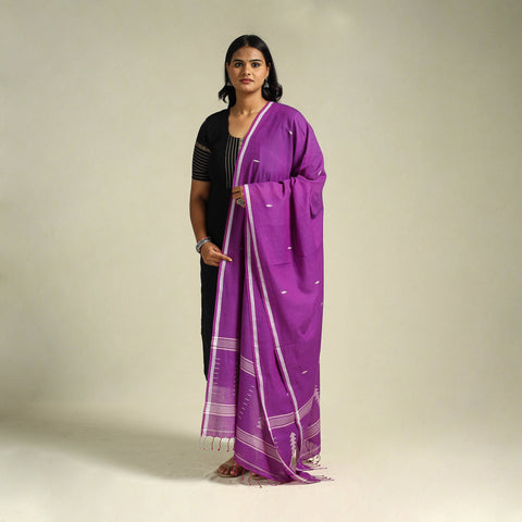 Buy Handloom Cotton Burdwan Jamdani Dupatta