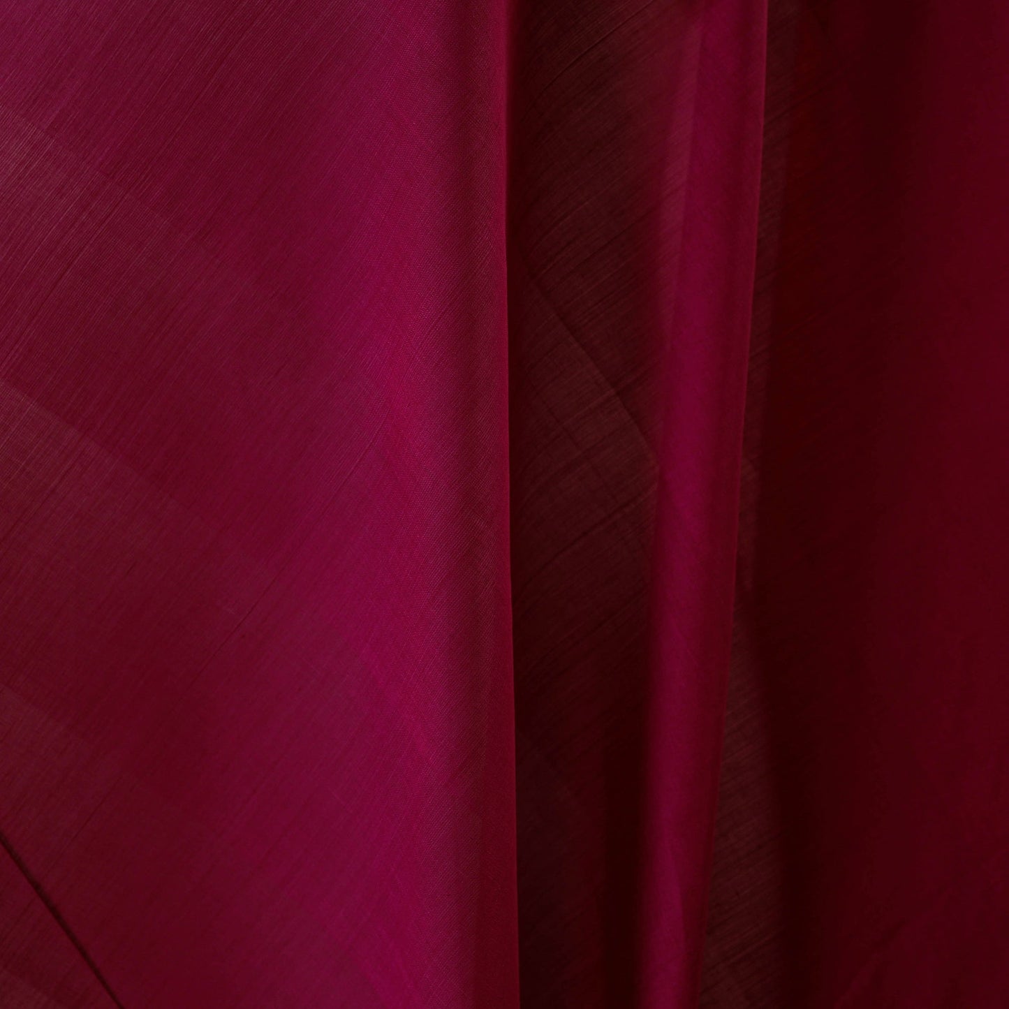 Purple - handloom cotton mangalagiri fabric with zari