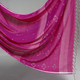  Handloom Cotton Phulia Jamdani Saree with Tassels