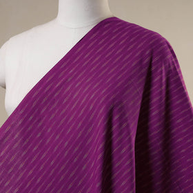 Purple - handloom cotton pochampally double ikat fabric 06