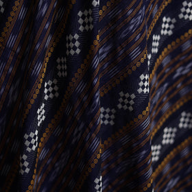 Handloom cotton sambalpuri dabi ikat fabric 02 - handcrafted