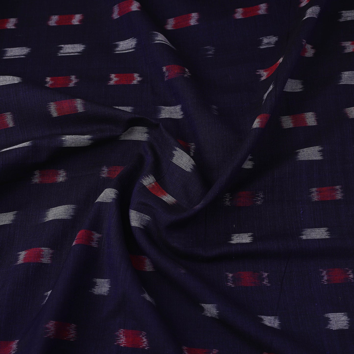 Buy Purple Handloom Cotton Sambalpuri Ikat Fabric