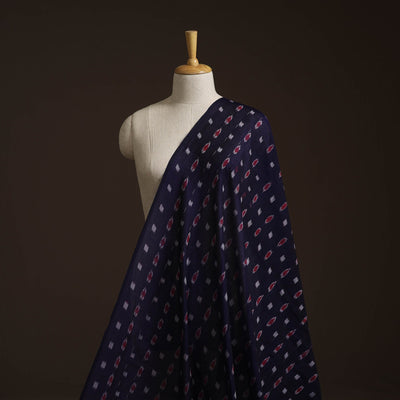 Handloom cotton sambalpuri ikat fabric 22 - handcrafted