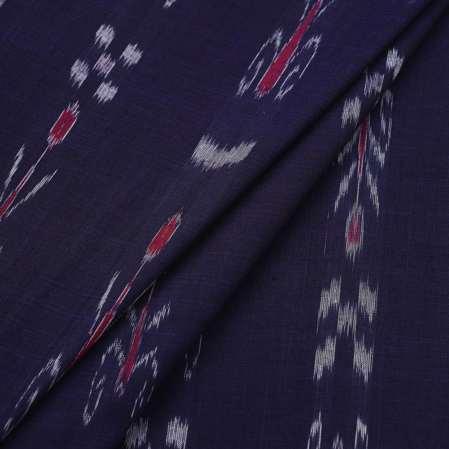Buy Purple Handloom Cotton Sambalpuri Ikat Fabric