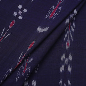 Buy Purple Handloom Cotton Sambalpuri Ikat Fabric