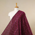 Purple - handloom cotton sambalpuri ikat fabric 35