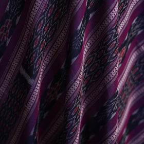 Handloom cotton sambalpuri ikat fabric 36 - handcrafted