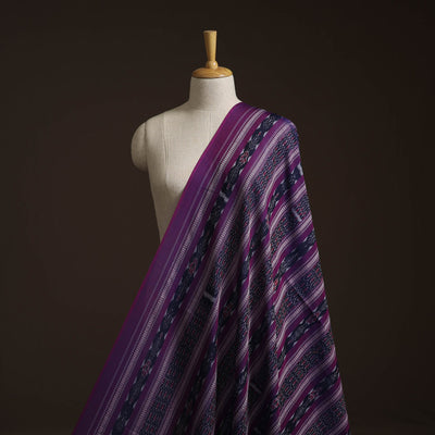 Handloom cotton sambalpuri ikat fabric 36 - handcrafted