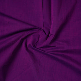 Purple - handloom cotton zari border mangalagiri fabric 13