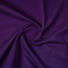 Purple - handloom cotton zari border mangalagiri fabric 16