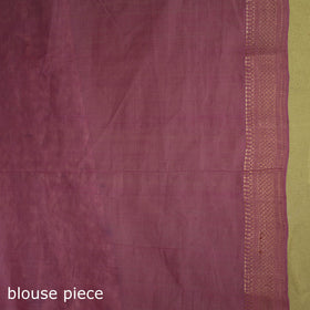 Purple - handloom cotton zari border mangalagiri saree 08