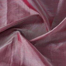 Handloom Full Silver Zari Tissue Chanderi Silk Fabric