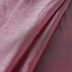 Handloom Full Silver Zari Tissue Chanderi Silk Fabric