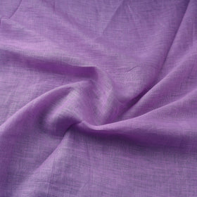 Purple - handloom linen bhagalpuri fabric 12 - handcrafted