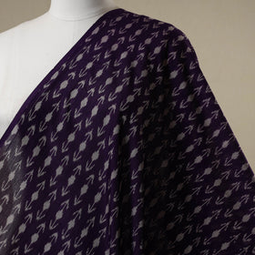 Handloom mercerised cotton pochampally ikat fabric 14