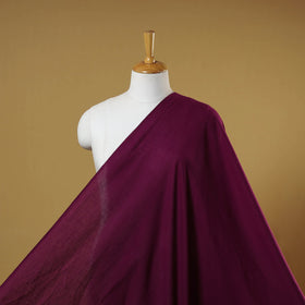 Purple - handloom organic kala cotton fabric 07