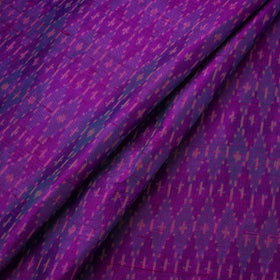Handloom raw silk pochampally ikat fabric 11 - handcrafted