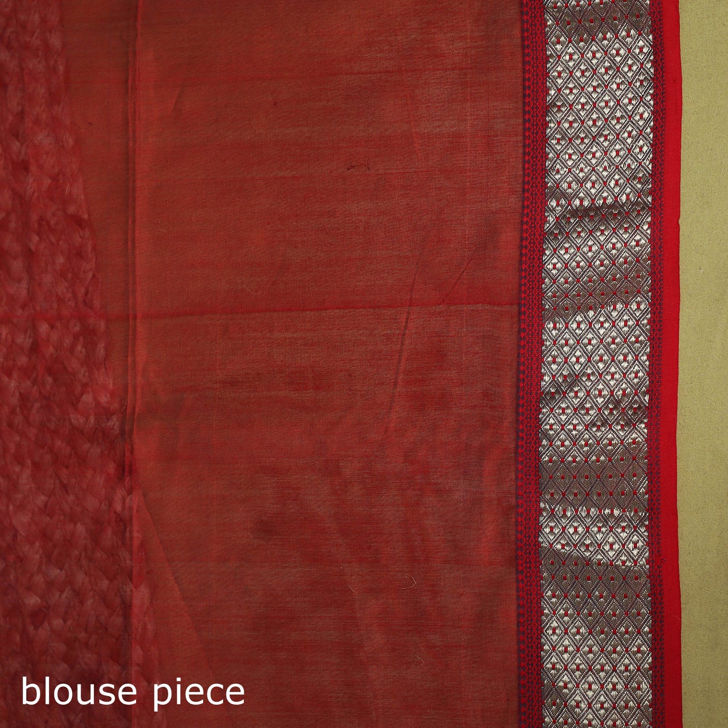 Purple - handloom silk cotton buti maheshwari saree
