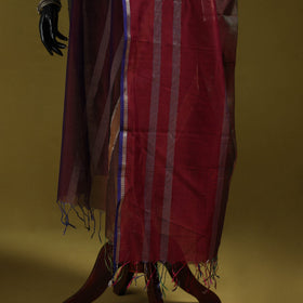 Handloom silk cotton zari work maheshwari dupatta 24