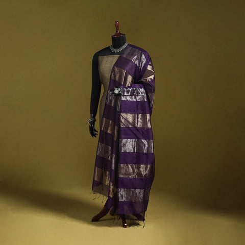 Handloom silk cotton zari work maheshwari dupatta 37