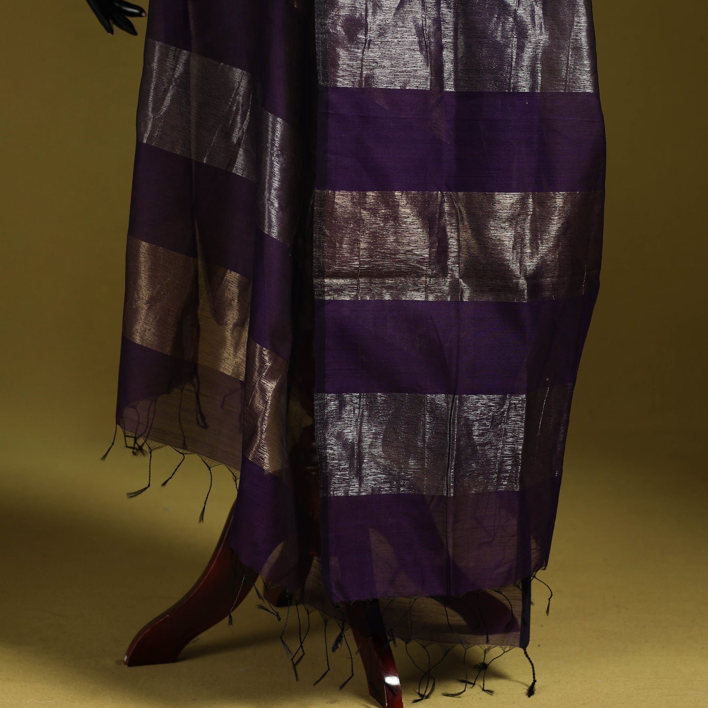Handloom silk cotton zari work maheshwari dupatta 37