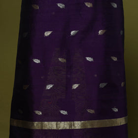 Handloom zari buti chanderi silk 2pc unstitched dress