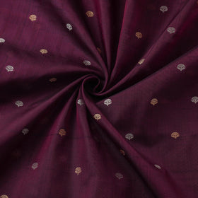 Handloom zari buti pure chanderi silk fabric 05