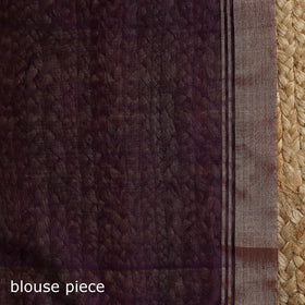 Handloom zari work chanderi silk saree 22 - handcrafted