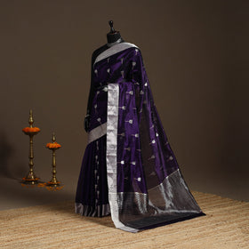 Handloom zari work pattu chanderi silk saree 28