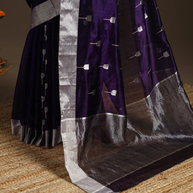 Handloom zari work pattu chanderi silk saree 28